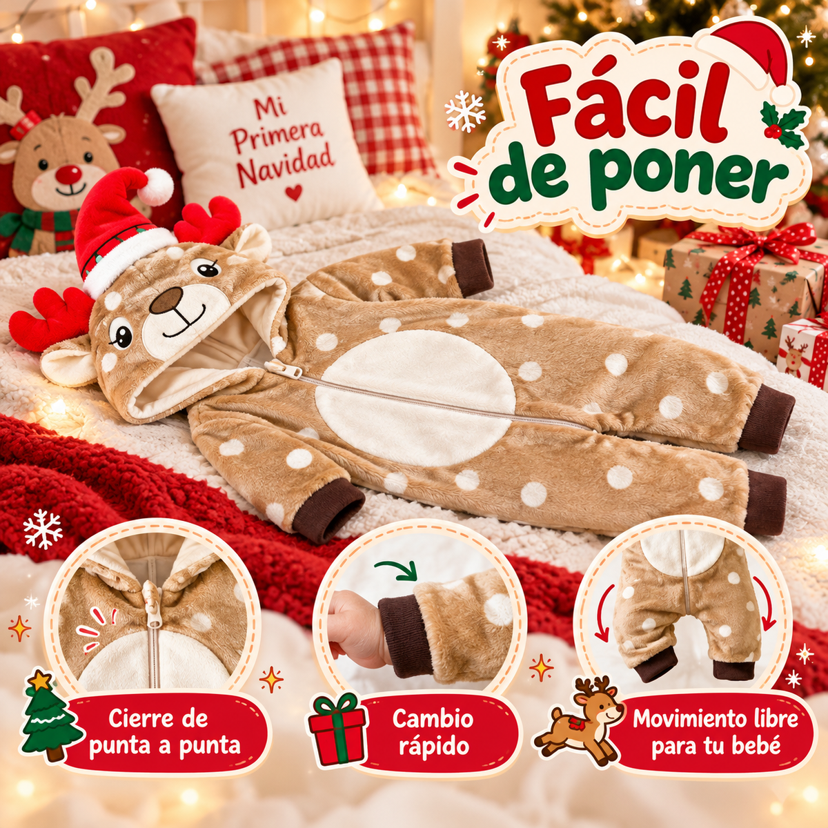 Pijama renito NUBILO fácil de poner